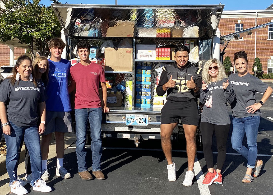 Nettleton School District collects food items